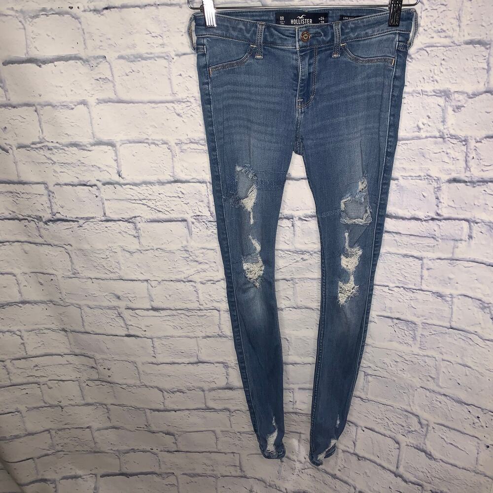 Low Rise Hollister Jean